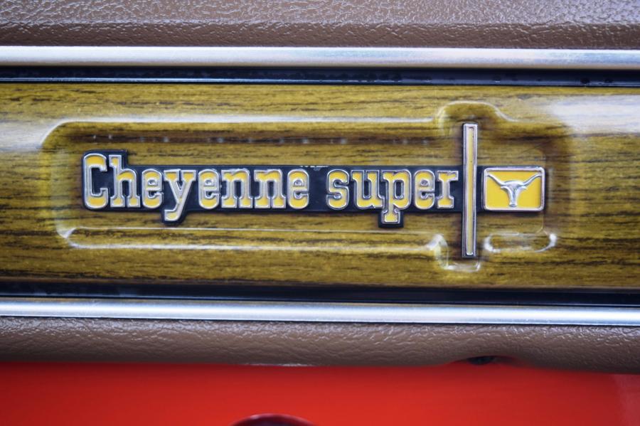 Детали интерьера Chevrolet C10 Cheyenne Super 1974 года  (фото 248 из 365)